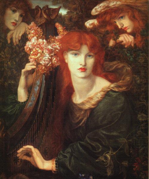 La Ghirlandata, Dante Gabriel Rossetti